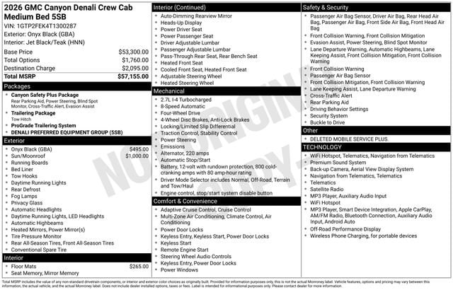 2026 GMC Canyon Denali - Photo 26