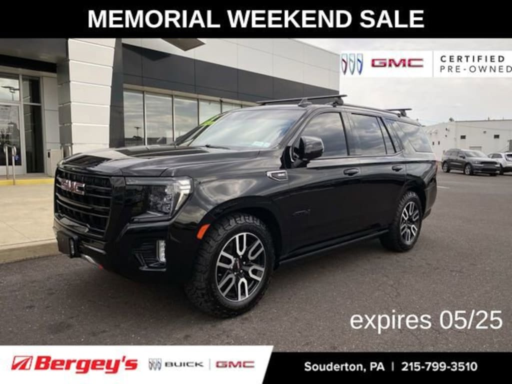 Certified 2023 GMC Yukon AT4 SUV