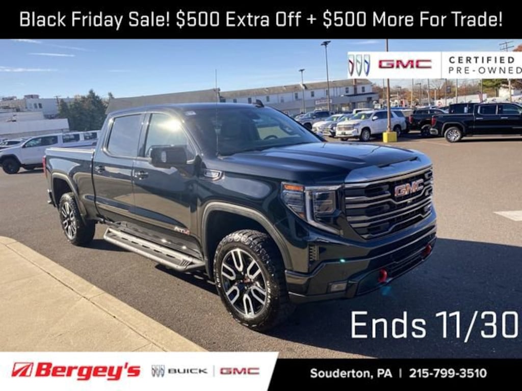 Certified 2023 GMC Sierra 1500 AT4 Truck