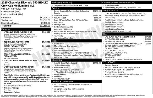 2025 Chevrolet Silverado 2500HD LTZ - Photo 46