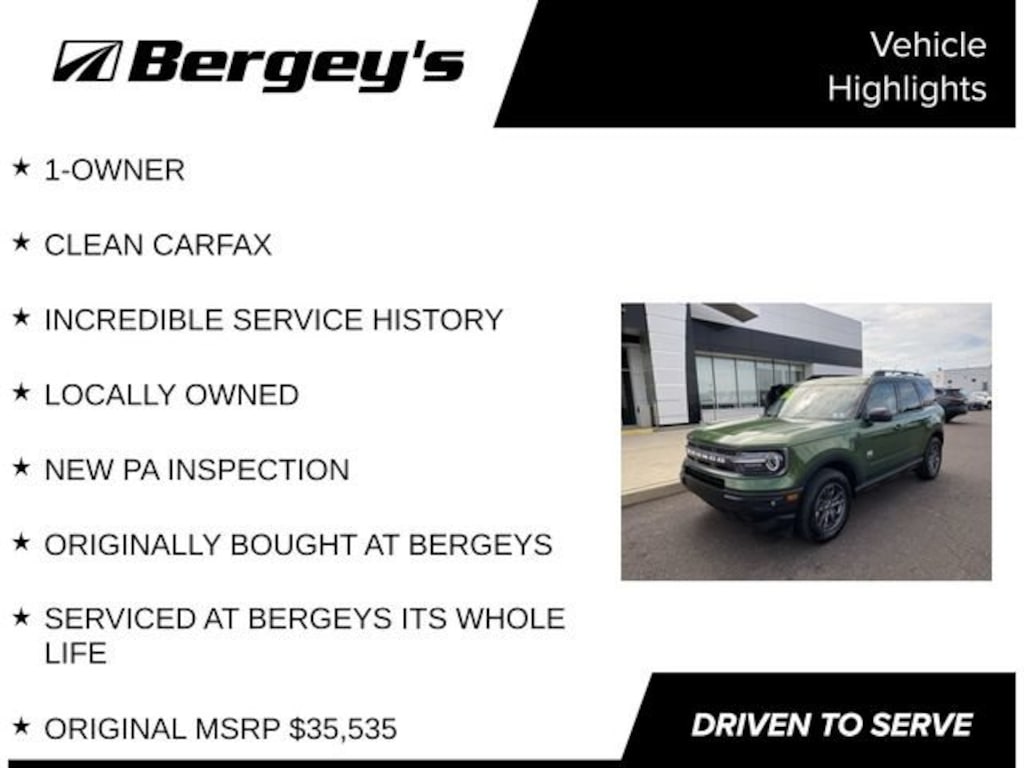 Used 2023 Ford Bronco Sport Big Bend