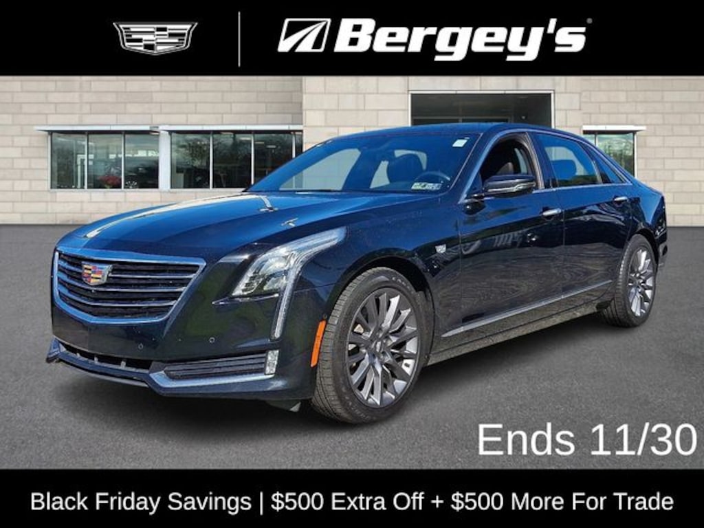 Used 2017 Cadillac CT6 3.6L Premium Luxury Sedan