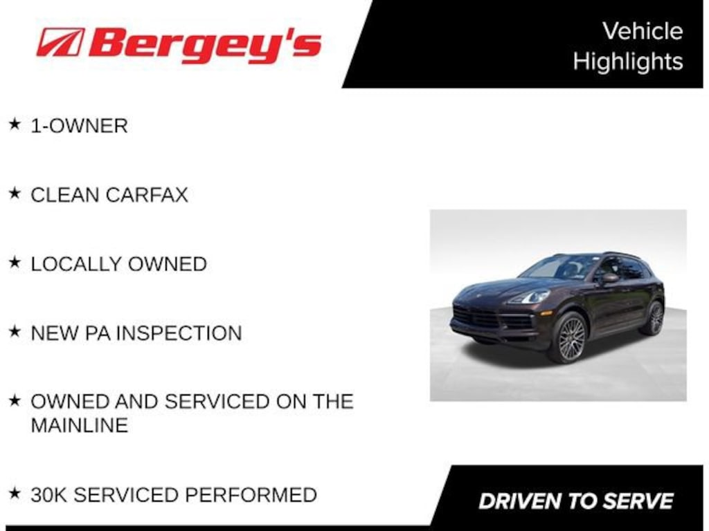 Used 2023 Porsche Cayenne Platinum E