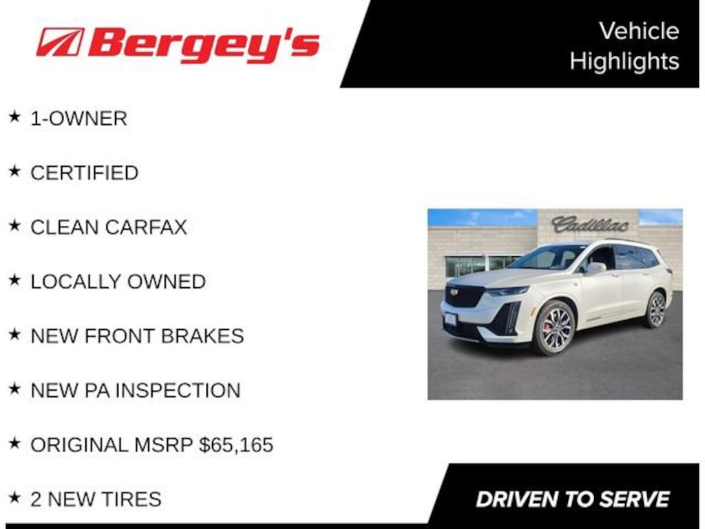 Used 2022 CADILLAC XT6 Sport SUV