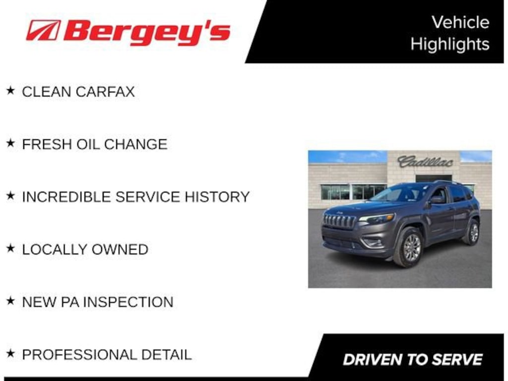 Used 2019 Jeep Cherokee Latitude Plus