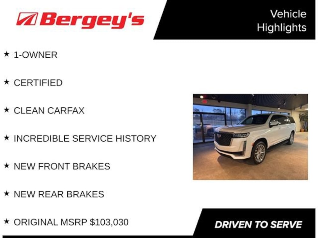 Used 2023 CADILLAC Escalade ESV Premium Luxury SUV