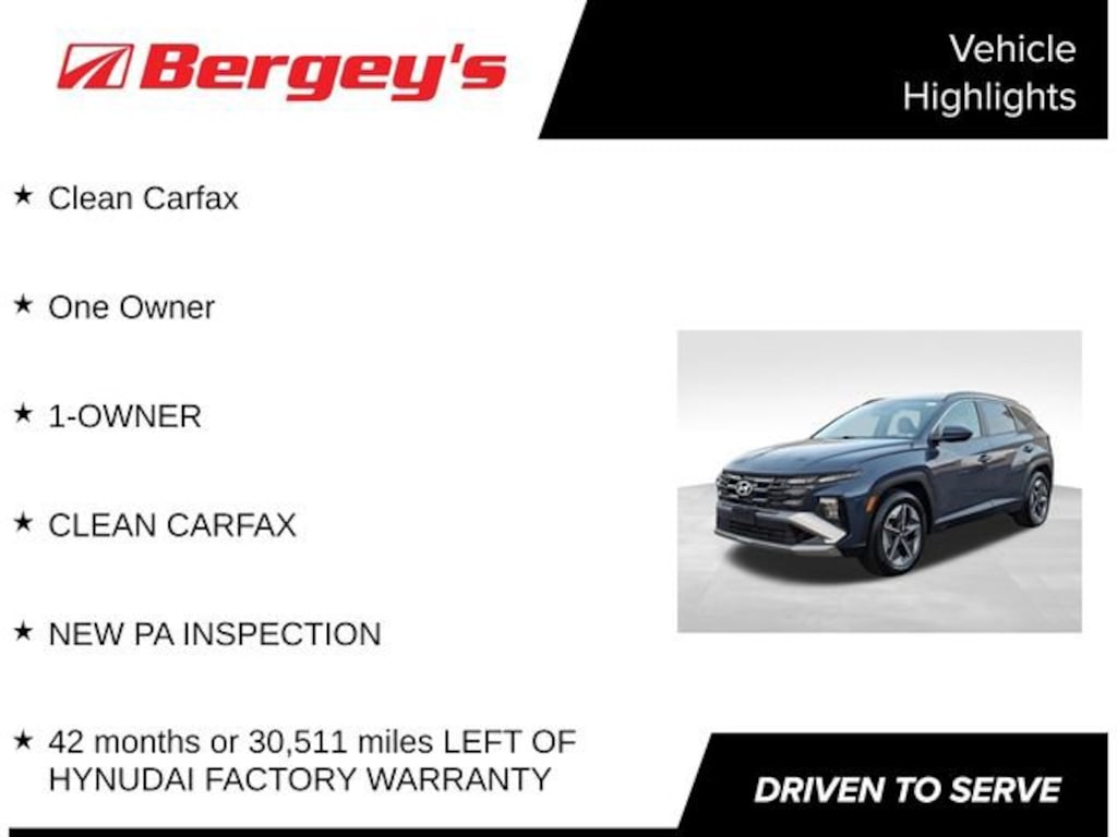 Used 2025 Hyundai Tucson SEL