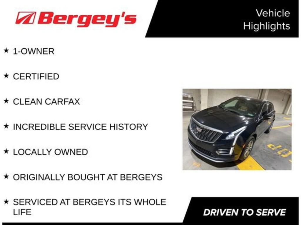 Certified 2023 CADILLAC XT5 Premium Luxury SUV