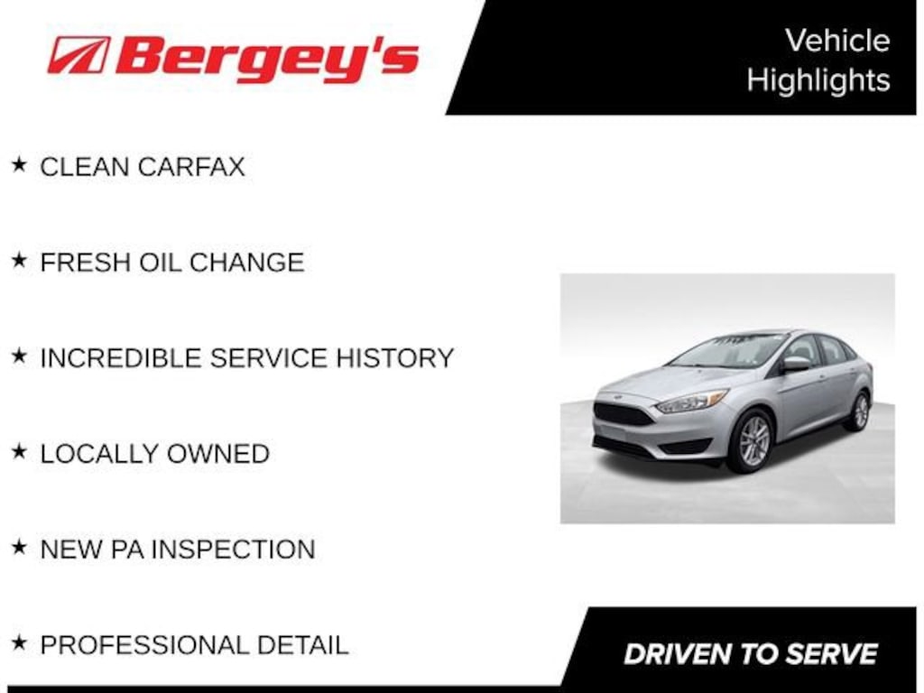 Used 2018 Ford Focus SE