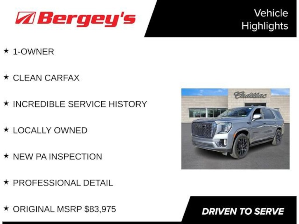 Used 2022 GMC Yukon Denali SUV