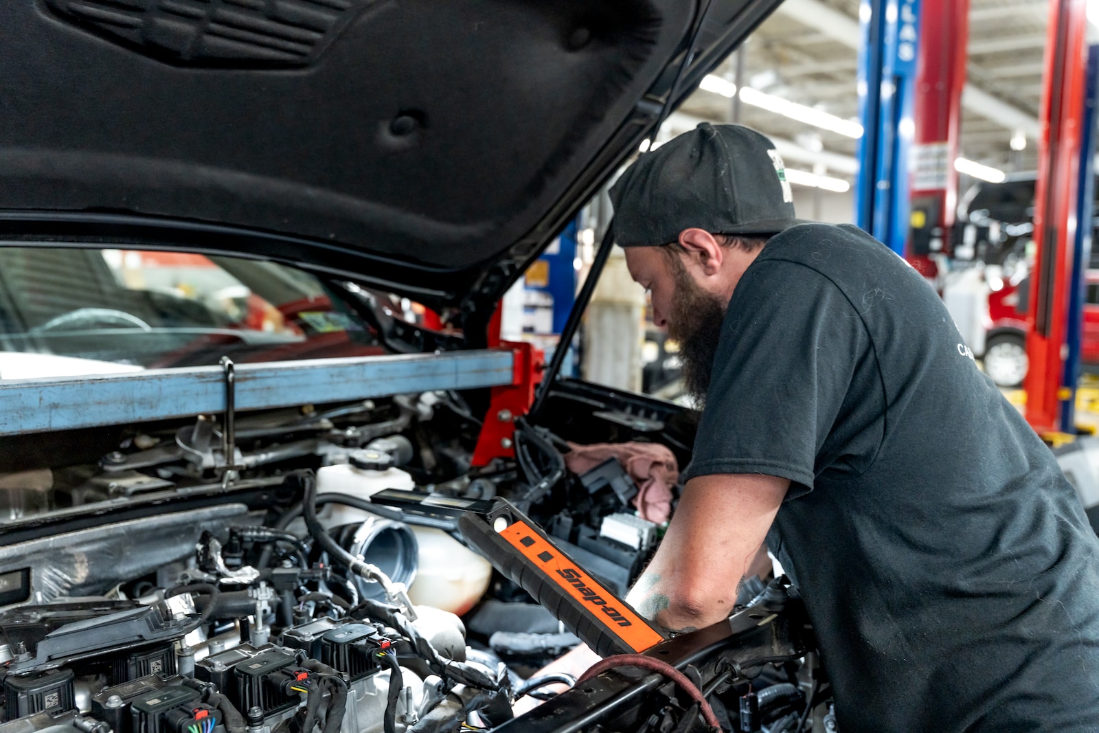 Cadillac oil change service