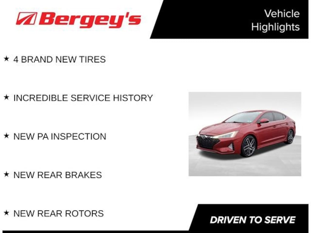 Used 2019 Hyundai Elantra Sport