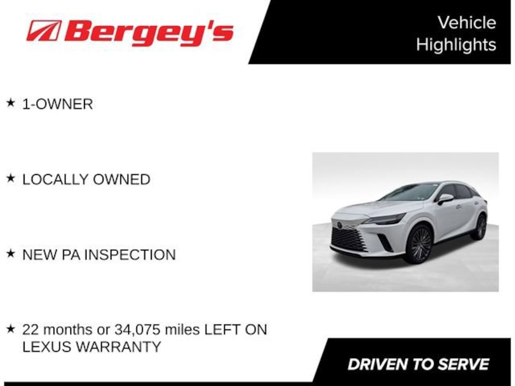 Used 2024 Lexus RX RX 350