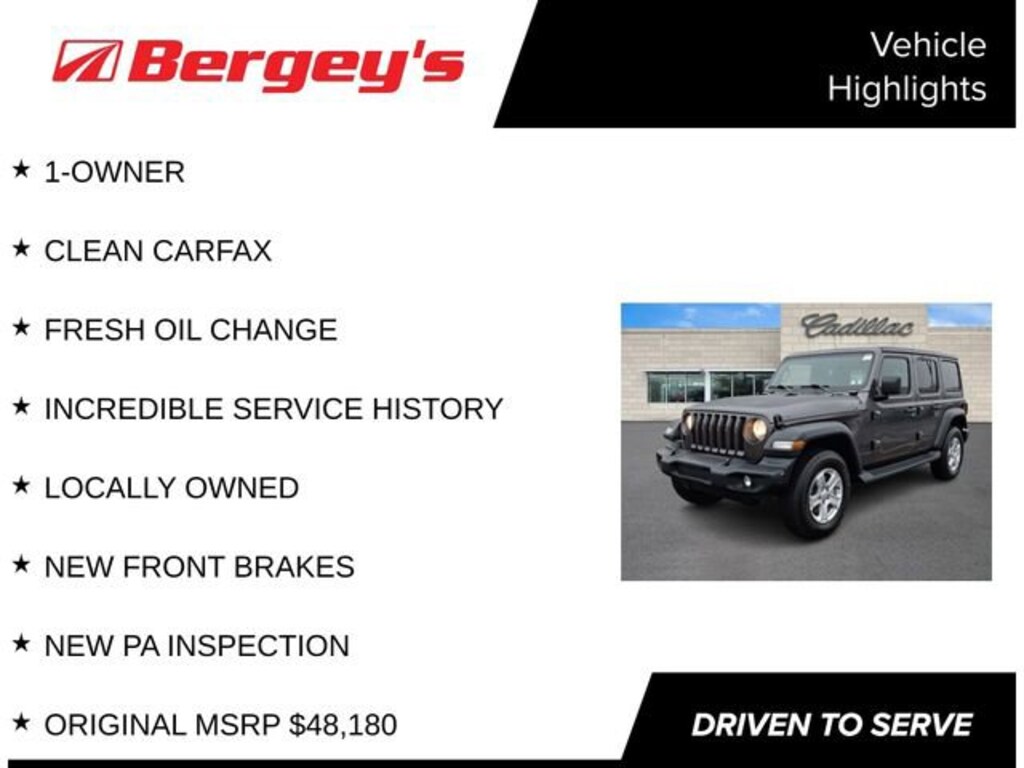 Used 2022 Jeep Wrangler Unlimited Sport S