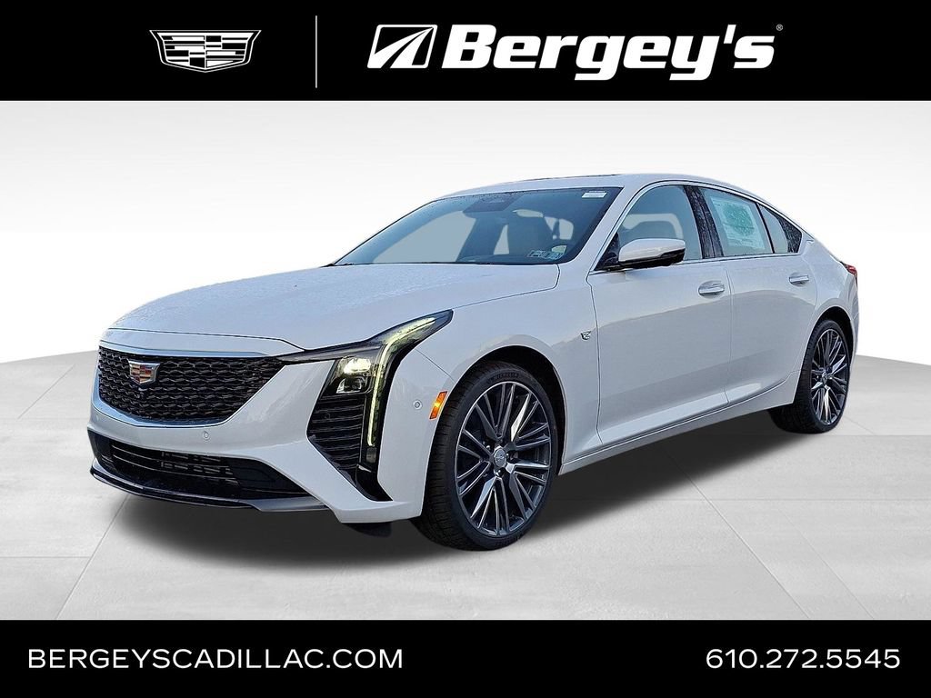 2026 CADILLAC CT5 Premium Luxury Sedan | Summit White | Bergey's