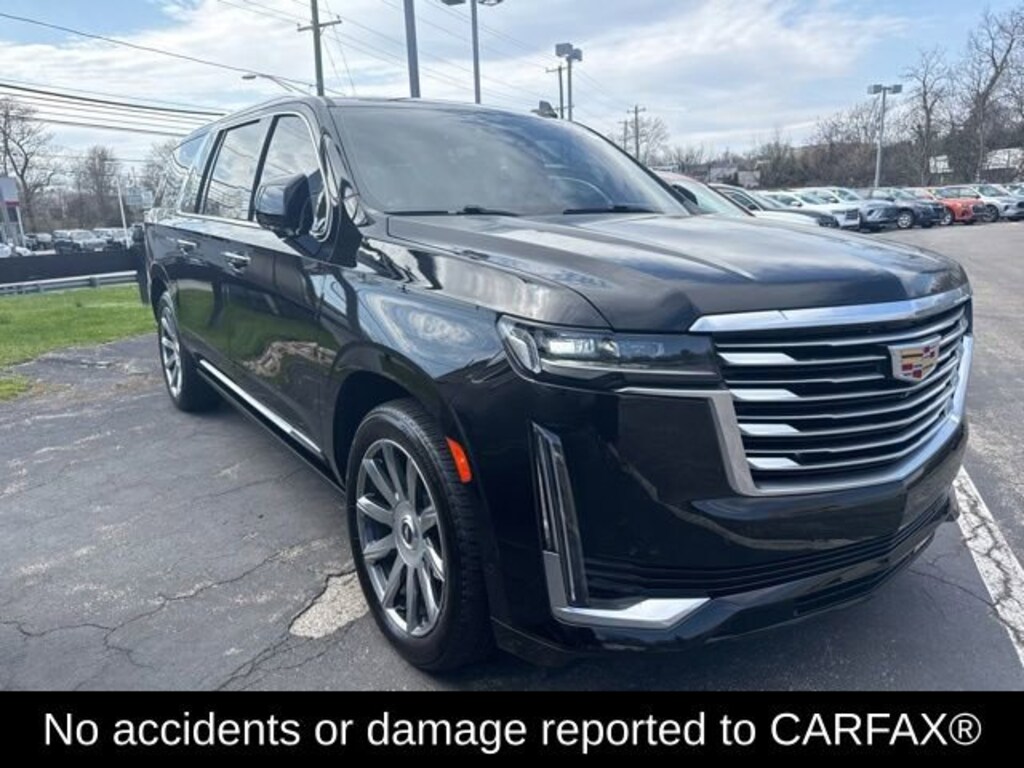 Used 2021 CADILLAC Escalade ESV Premium Luxury Platinum SUV