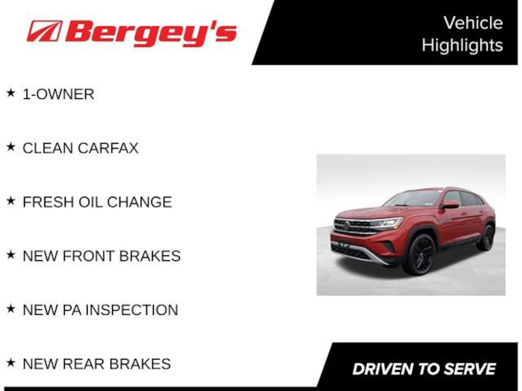 Used 2022 Volkswagen Atlas Cross Sport 2.0T SE w/Technology