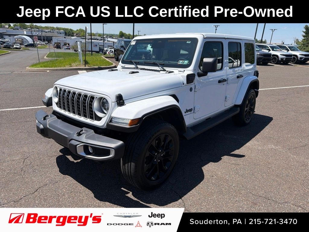 Certified 2025 Jeep Wrangler Sahara 4xe SUV