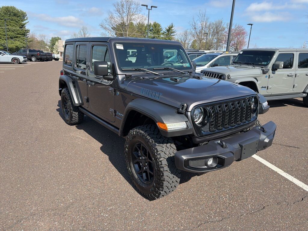Certified 2025 Jeep Wrangler Willys 4xe SUV