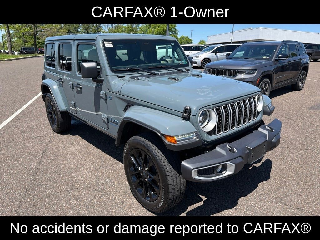 Certified 2025 Jeep Wrangler Sahara 4xe SUV