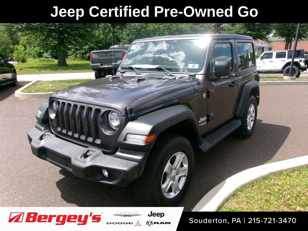 Certified 2018 Jeep Wrangler Sport S SUV