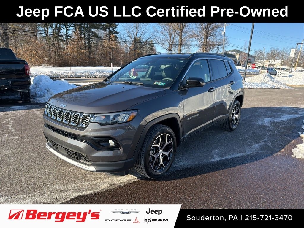 Certified 2024 Jeep Compass Limited SUV