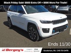 used 2023 Jeep Grand Cherokee Overland 4xe SUV for sale in Souderton