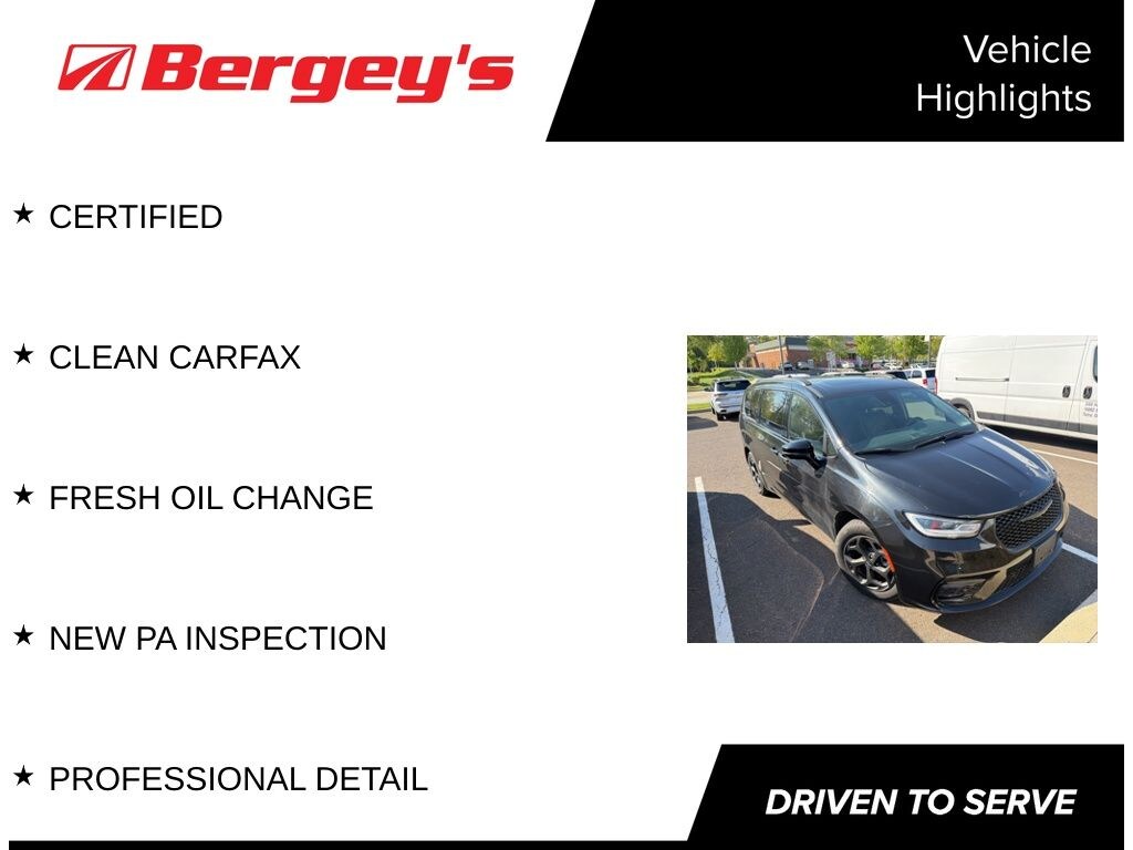 Certified 2024 Chrysler Pacifica Hybrid Select Minivan/Van