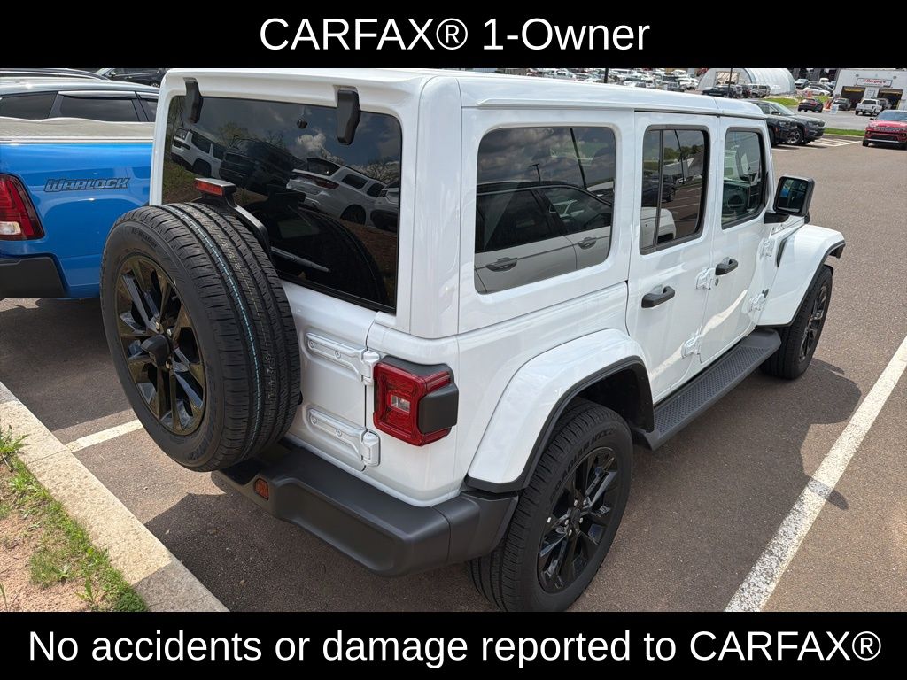 Certified 2025 Jeep Wrangler 4xe Sahara 4XE with VIN 1C4RJXP65SW601234 for sale in Souderton, PA