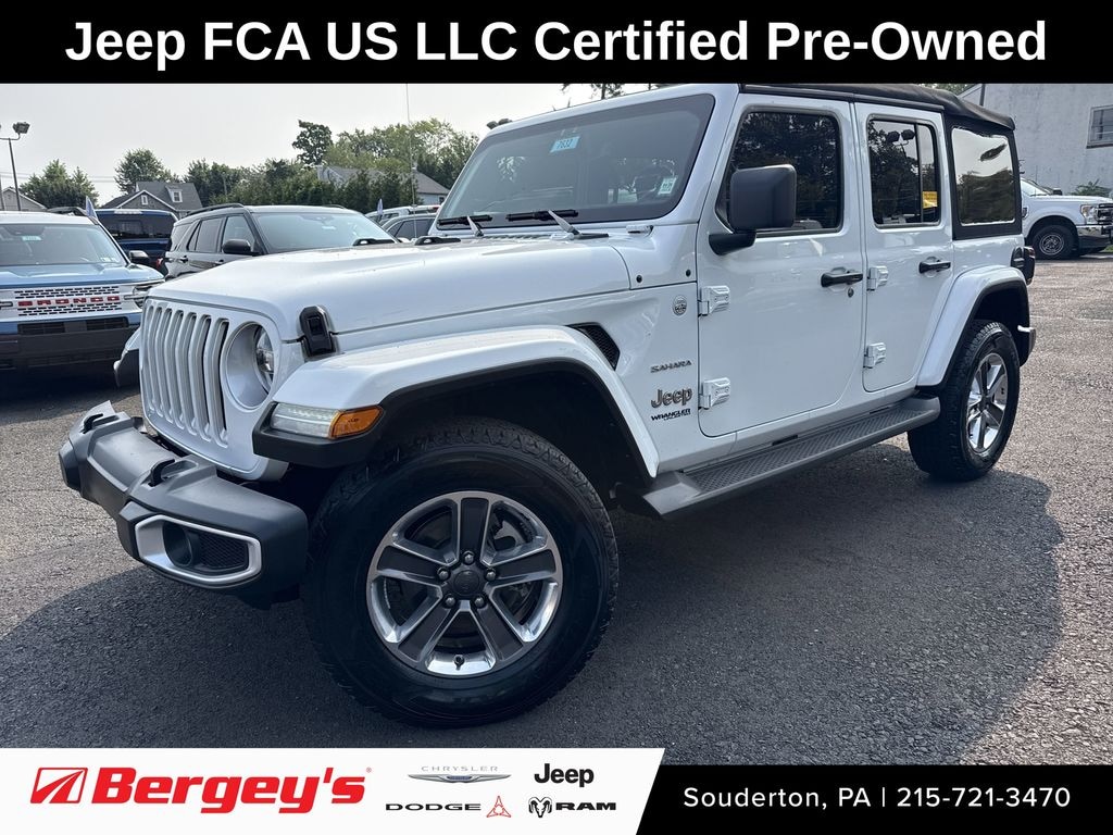 Certified 2022 Jeep Wrangler Unlimited Sahara SUV