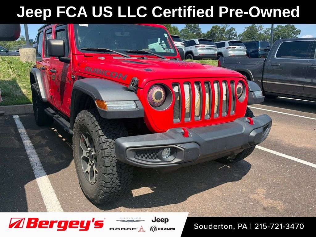 Certified 2021 Jeep Wrangler Unlimited Rubicon SUV