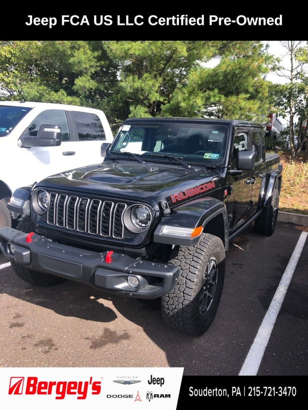 Certified 2024 Jeep Gladiator Rubicon Truck