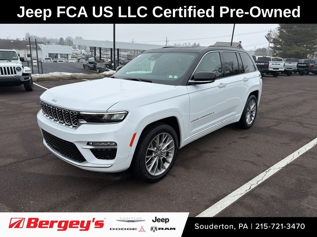 Certified 2025 Jeep Grand Cherokee Summit SUV