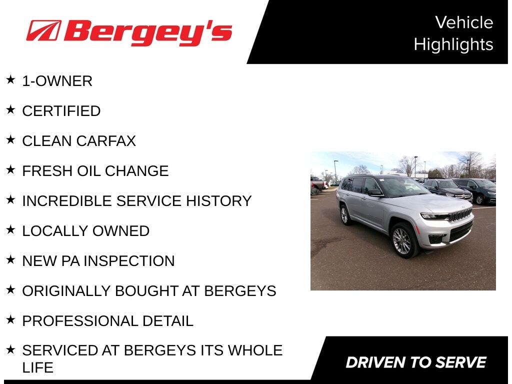 Certified 2023 Jeep Grand Cherokee L Summit SUV