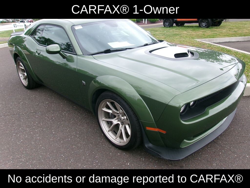 Certified 2023 Dodge Challenger R/T Scat Pack Widebody Coupe