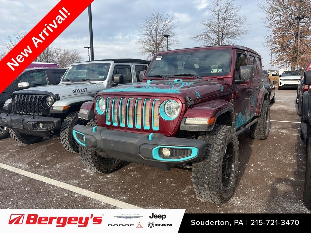Used 2021 Jeep Wrangler Unlimited Sahara SUV