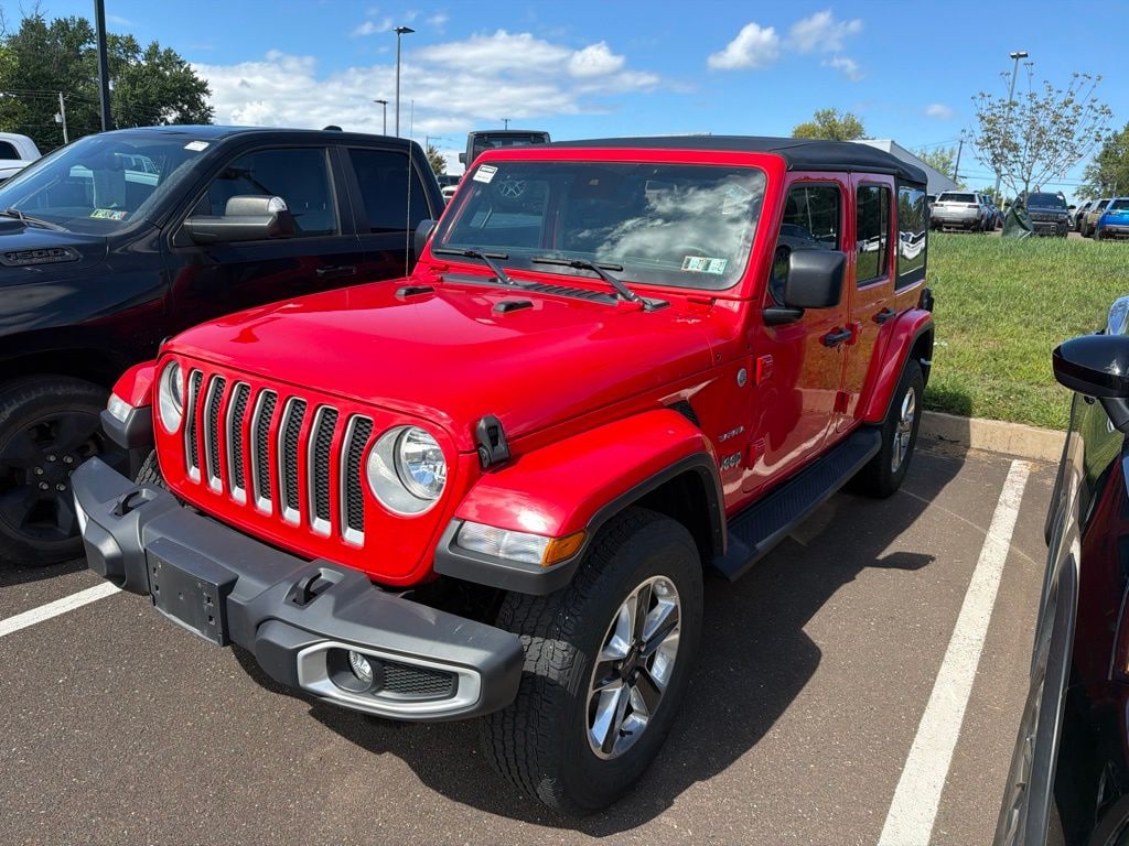 Certified 2022 Jeep Wrangler Unlimited Sahara SUV