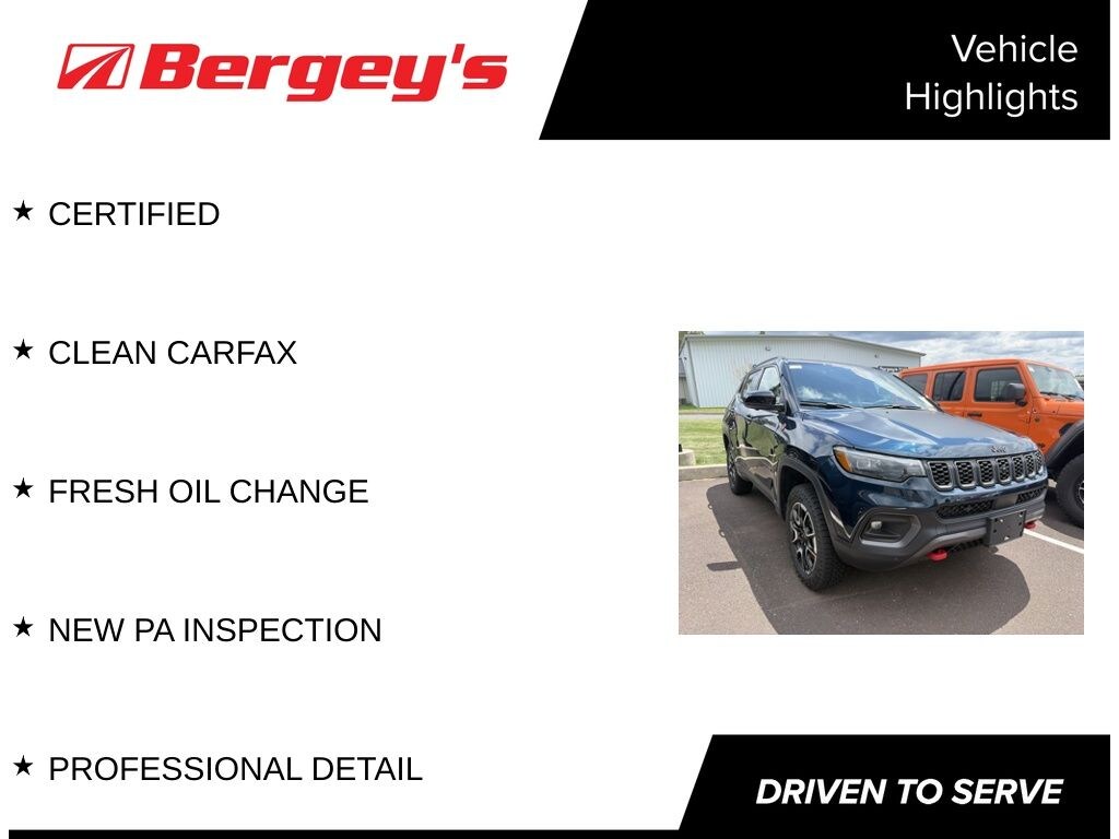 Certified 2024 Jeep Compass Trailhawk SUV