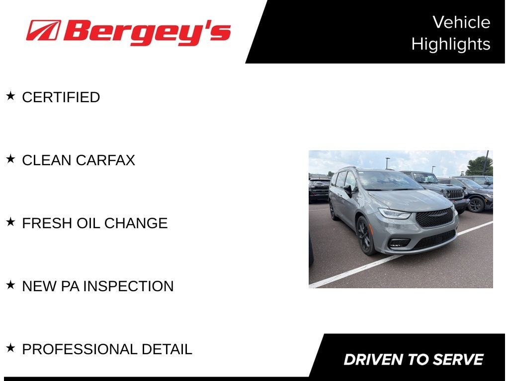 Certified 2025 Chrysler Pacifica Limited Minivan/Van