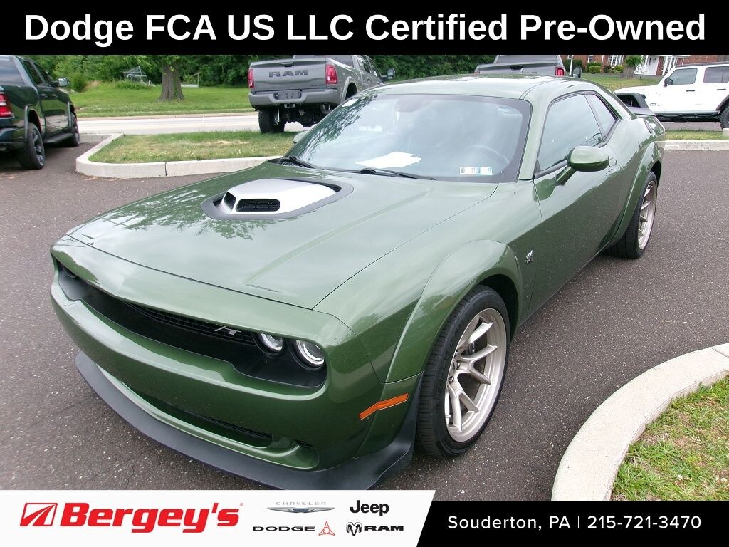 Certified 2023 Dodge Challenger R/T Scat Pack Widebody Coupe
