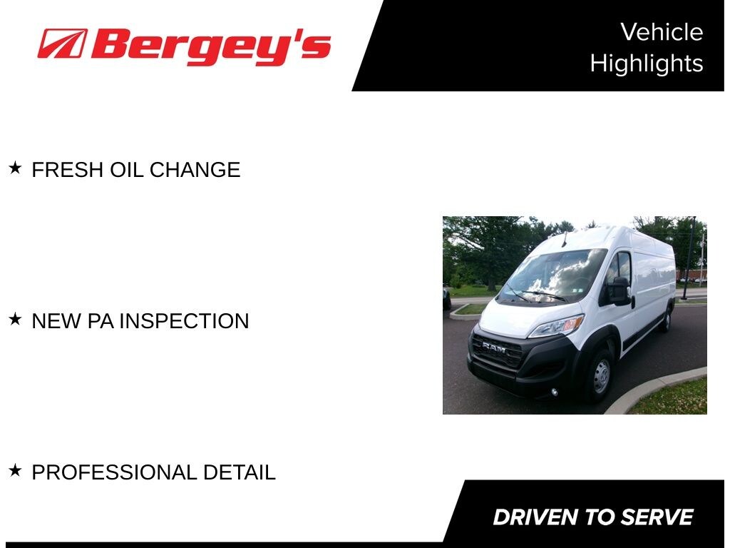 Used 2025 Ram Promaster 2500 High Roof Cargo Van
