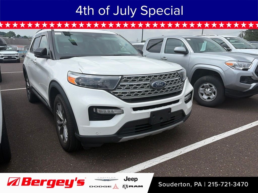 Certified 2022 Ford Explorer Limited SUV