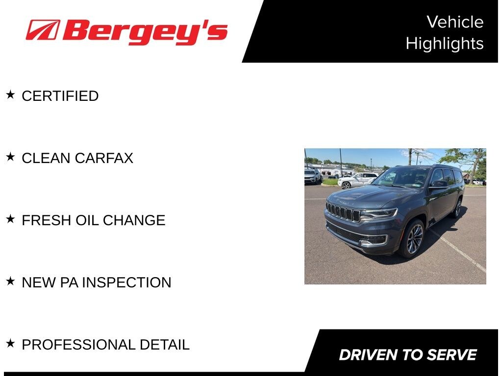 Certified 2024 Jeep Wagoneer L Series III SUV