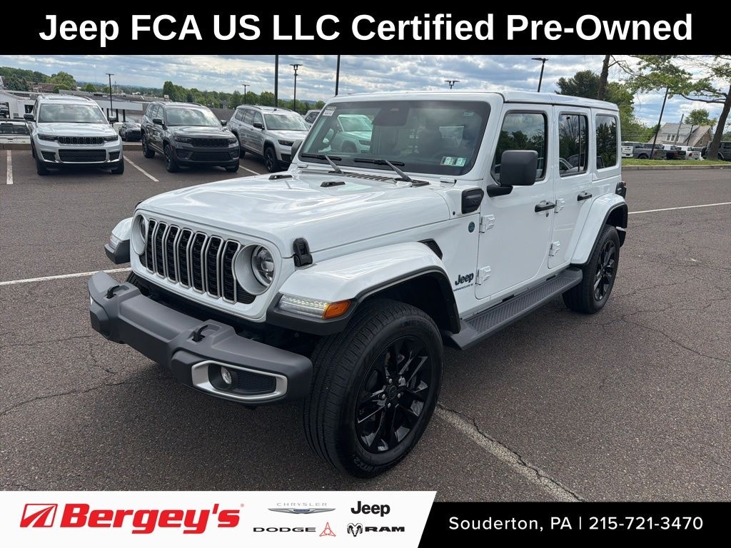 Certified 2025 Jeep Wrangler Sahara 4xe SUV