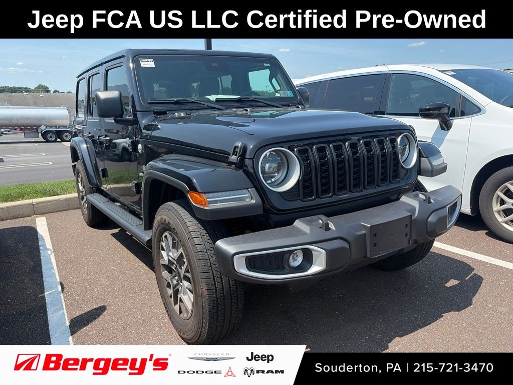 Certified 2024 Jeep Wrangler Sahara SUV