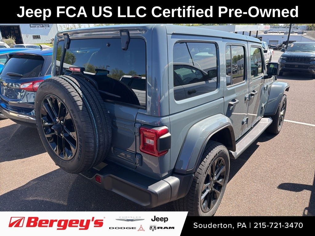 Certified 2025 Jeep Wrangler Sahara 4xe SUV