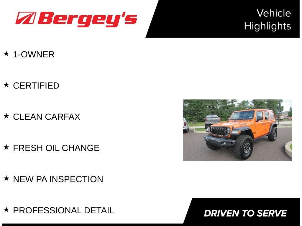 Certified 2025 Jeep Wrangler Willys SUV