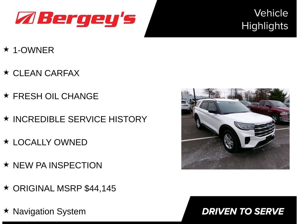 Used 2025 Ford Explorer Active SUV