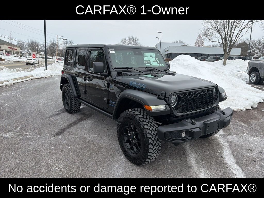 Certified 2025 Jeep Wrangler Willys 4xe SUV