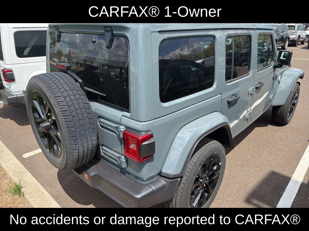 Certified 2025 Jeep Wrangler 4xe Sahara 4XE with VIN 1C4RJXP63SW577791 for sale in Souderton, PA